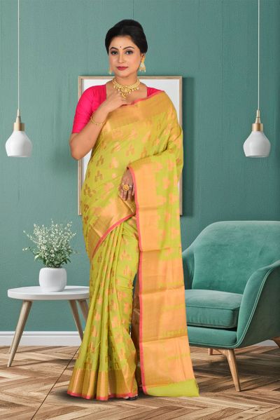 Fancy Silk Saree (adi84883)