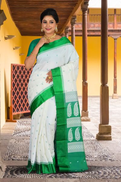 Semi Korial Silk Saree (adi84909)