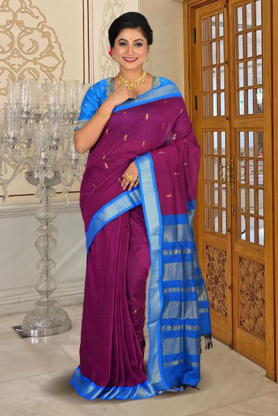 Gadwal Cotton Saree (adi84923)