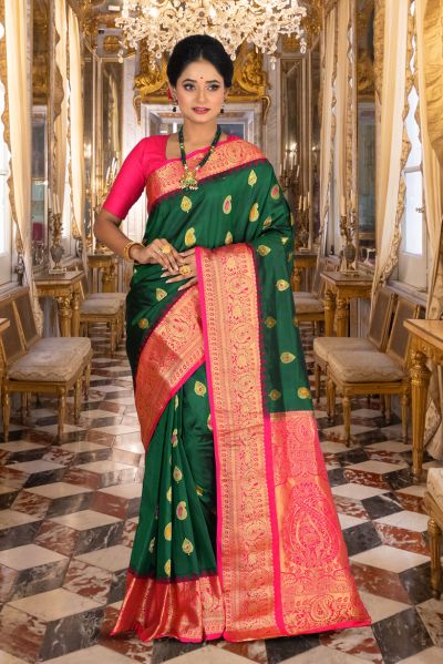 Pure Gadwal Silk Saree (adi84969)