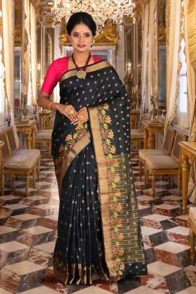 Fancy Silk Saree (adi84978)