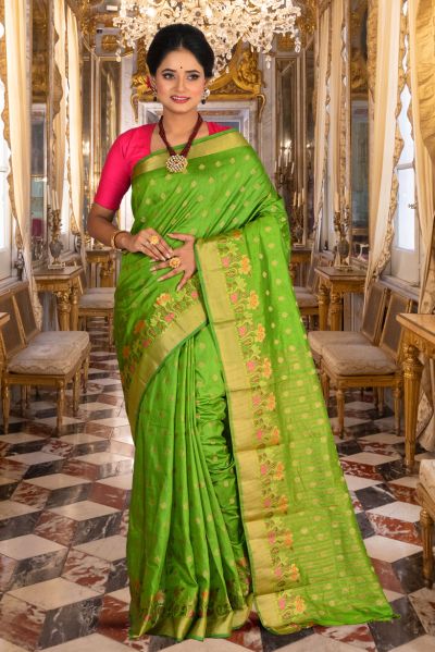 Fancy Silk Saree (adi84979)