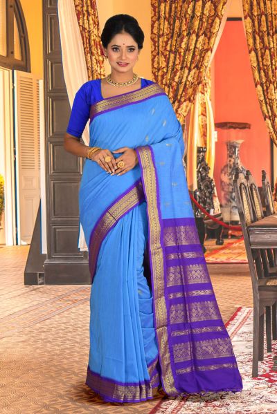 Gadwal Cotton Saree (adi85004)