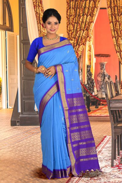 Gadwal Cotton Saree (adi85007)