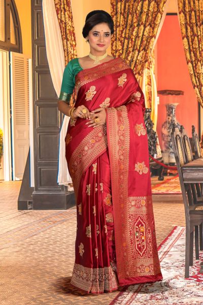 Mashru Silk Saree (adi85021)