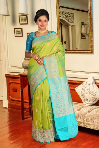 Pure Katan Silk Saree (adi85033)