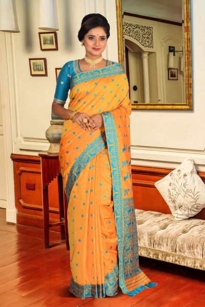 Assam Silk Saree (adi85034)