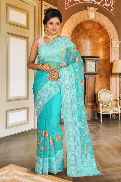 Muslin  Saree (adi85060)