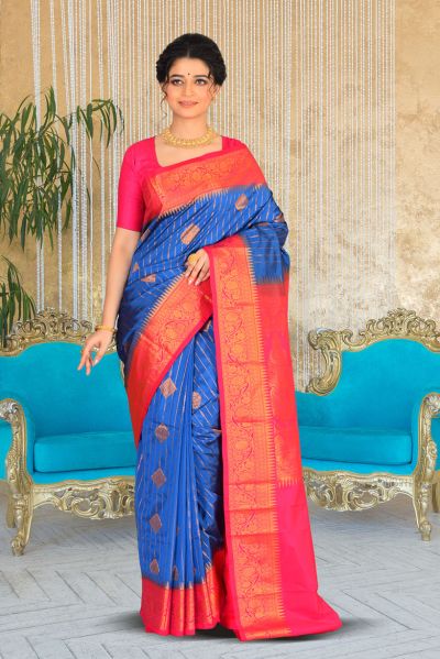 Kanjivaram Silk Saree (adi85088)