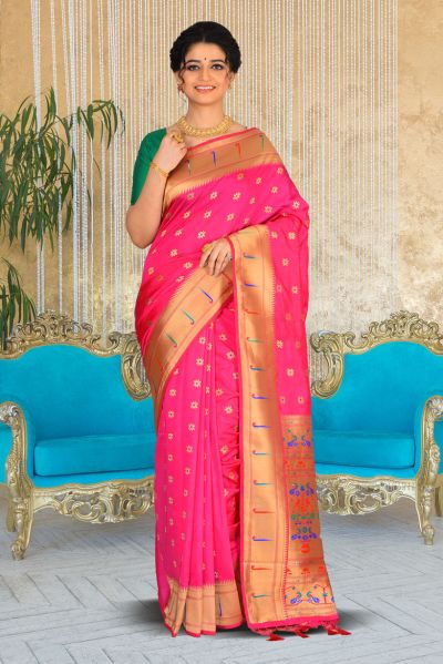 Paithani Silk Saree (adi85104)