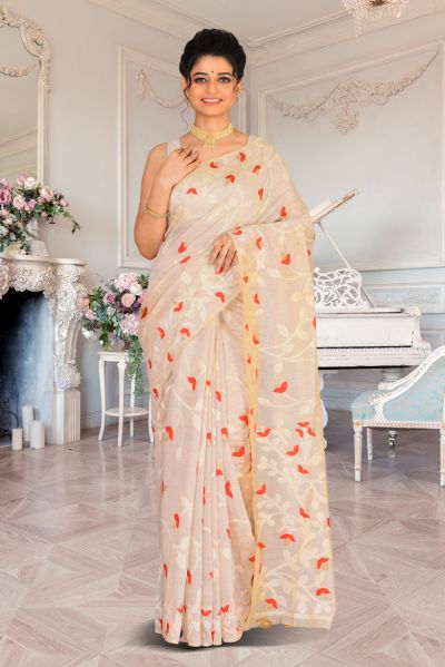 Tussar Silk Saree (adi85118)