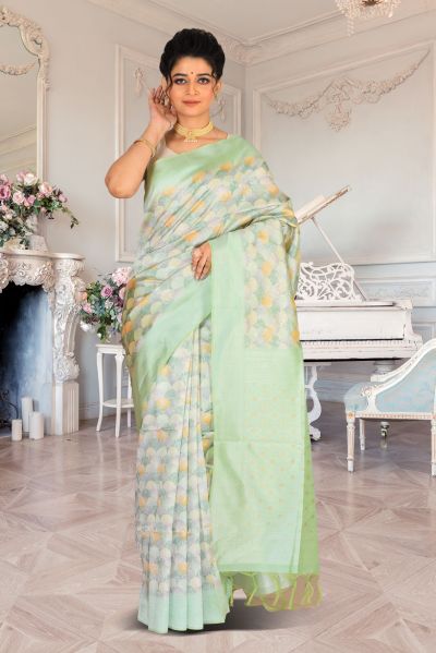 Tussar Silk Saree (adi85122)