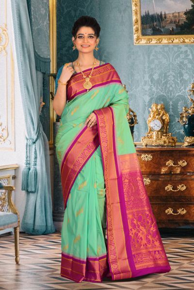 Gadwal Silk Saree (adi85188)