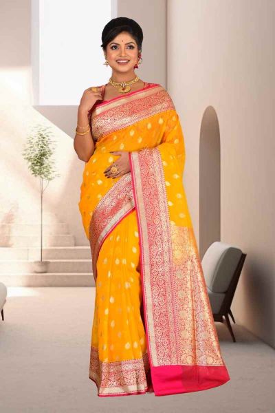 Tisssue Benarasi Silk Saree (adi85204)