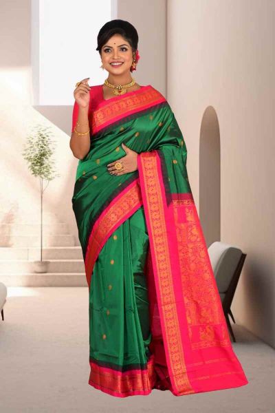 Gadwal Silk Saree (adi85208)