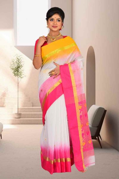 Handloom Cotton Saree (adi85220)