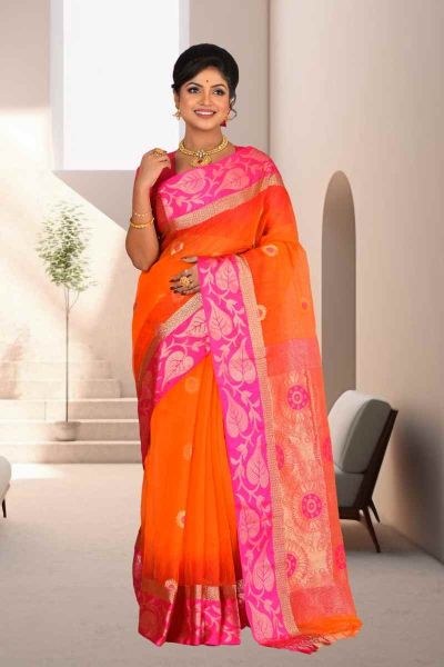 Handloom Cotton Saree (adi85221)