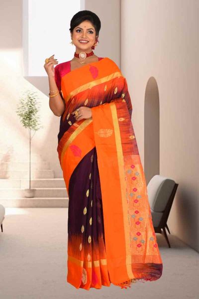 Handloom Cotton Saree (adi85225)