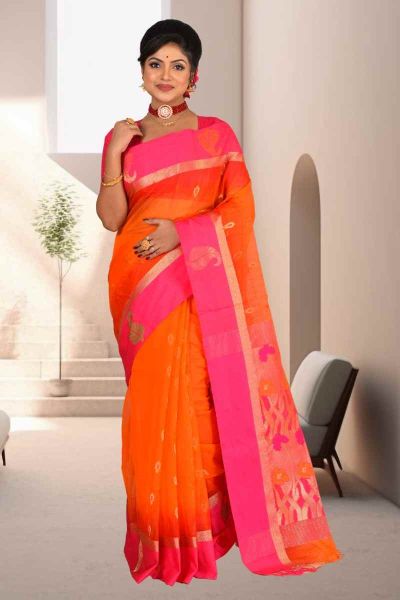 Handloom Cotton Saree (adi85226)