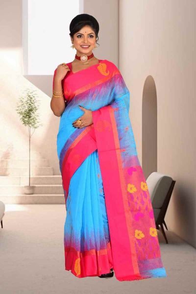 Handloom Cotton Saree (adi85227)