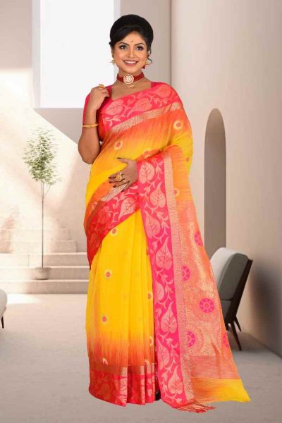 Handloom Cotton Saree (adi85228)