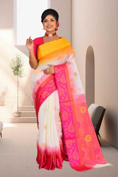 Handloom Cotton Saree (adi85229)