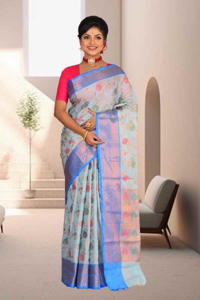 Tissue Silk Saree (adi85230)