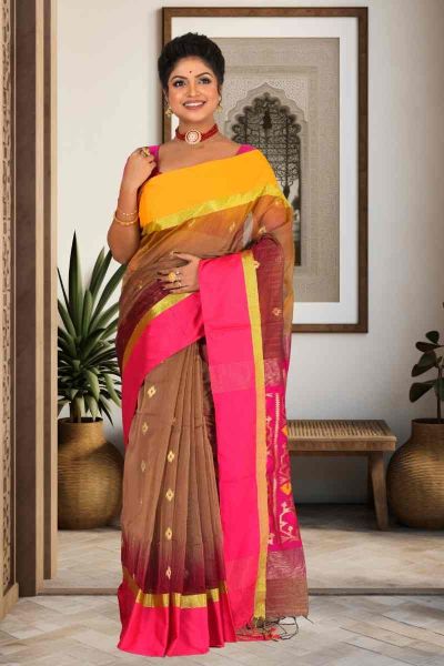 Handloom Cotton Saree (adi85267)