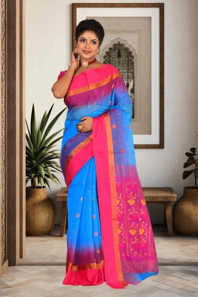 Handloom Cotton Saree (adi85270)