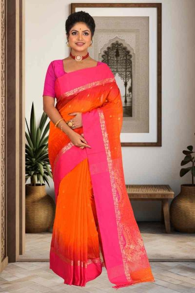 Handloom Cotton Saree (adi85272)