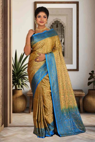 Pashmina Benarasi Silk Saree (adi85284)