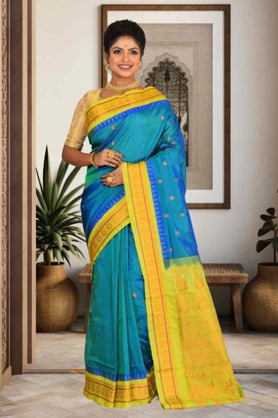 Gadwal Silk Saree (adi85286)