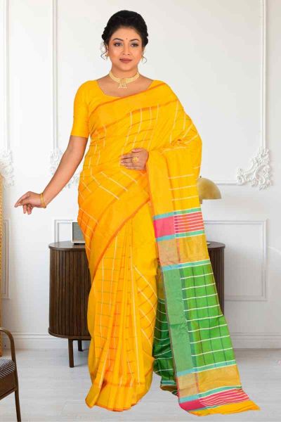 Pure Bishnupuri Silk Saree (adi85339)