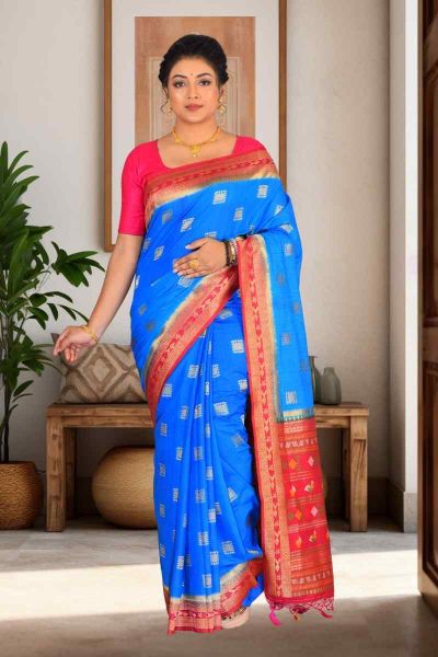 Khaddi Silk Saree (adi85410)