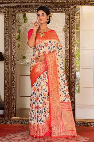 Patola Silk Saree (adi85423)