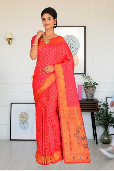 Paithani Silk Saree (adi85440)