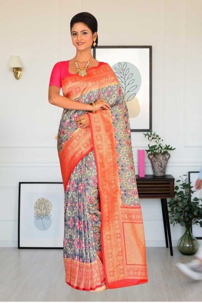 Patola Silk Saree (adi85443)