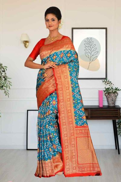 Patola Silk Saree (adi85466)