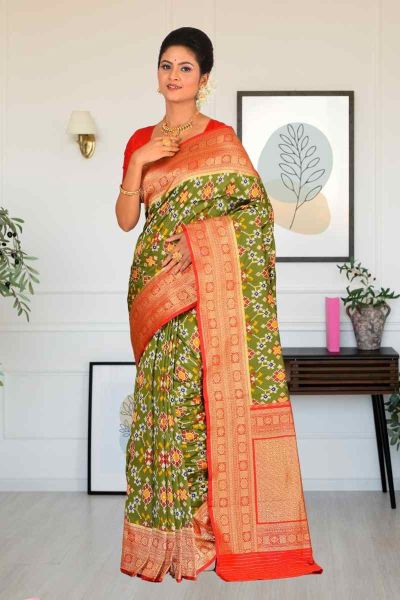 Patola Silk Saree (adi85469)