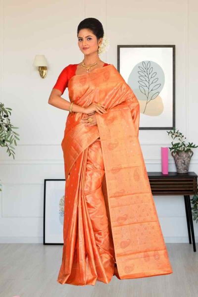 Tissue Kanjivaram Silk Saree (adi85470)