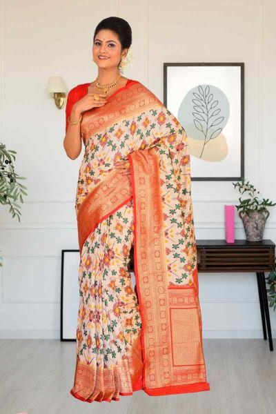 Patola Silk Saree (adi85472)