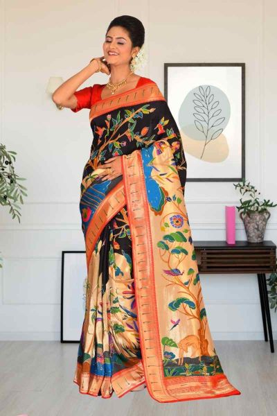 Mushru Silk Saree (adi85474)