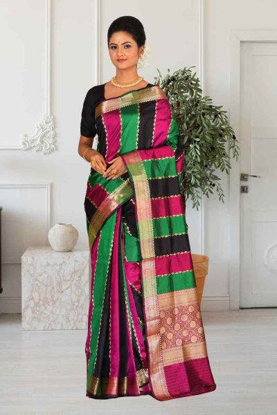 Pure Katan Silk Saree (adi85505)