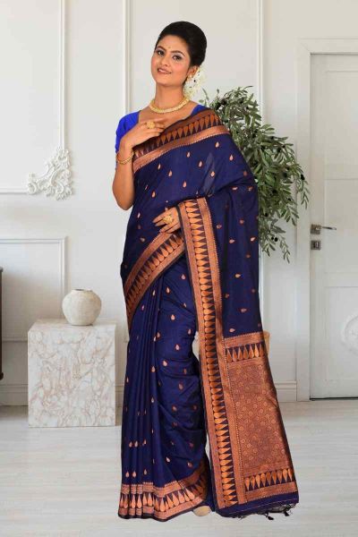 Khaddi Silk Saree (adi85513)