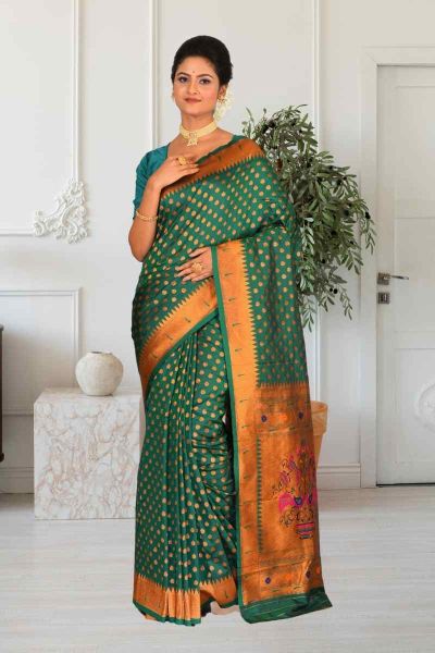 Paithani Silk Saree (adi85517)