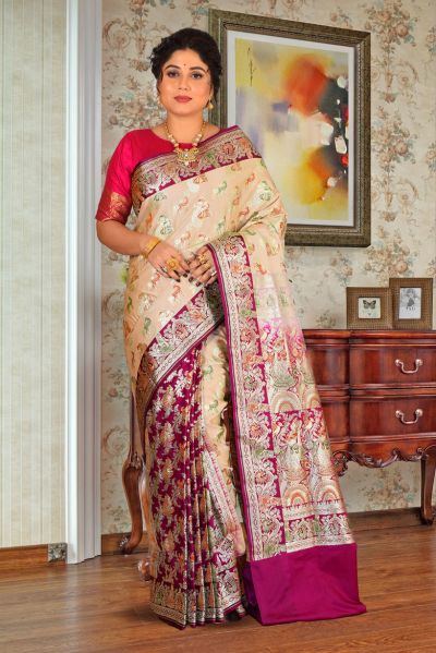 Korial Benarasi Silk Saree (adi85631)