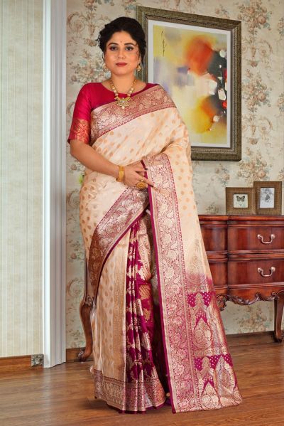 Korial Benarasi Silk Saree (adi85635)