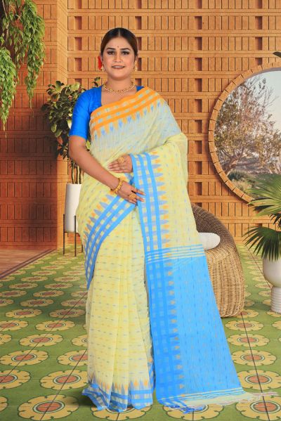 Handloom Cotton Saree (adi85670)