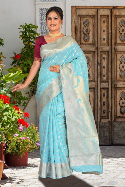 Fancy Silk Saree (adi85729)