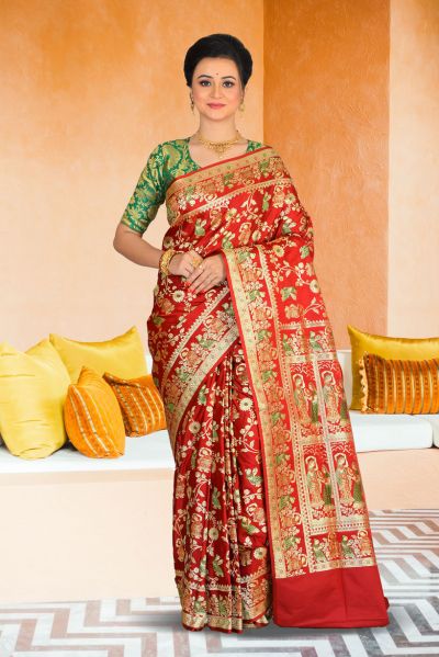 Pure Minakari Benarasi Silk Saree (adi85751)